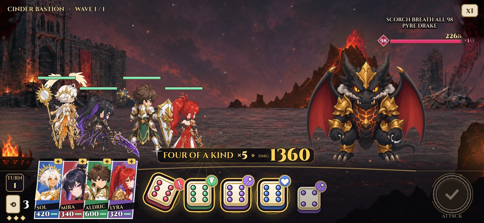 Roll. Reroll. Unleash.